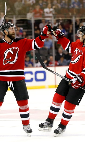 Hall, Zacha, Moore score in 2nd to help Devils beat Rangers